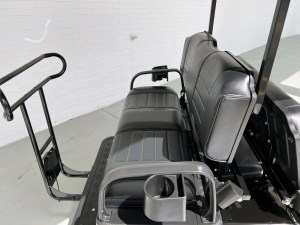 Black Evolution Golf Cart Classic 4 Pro 07